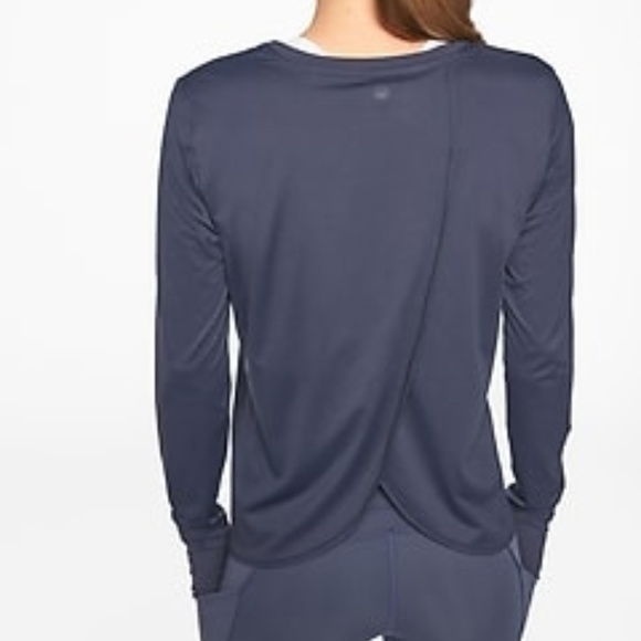 Athleta Tops - Athleta Grey NWT Sunlover Tulip Back S